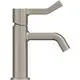 Waschbeckenarmatur mit einem langen Griff in silberner Optik. Ideal Standard Design, geeignet für moderne Badezimmer. Ergonomische Handhabung aufgrund des Hebels.